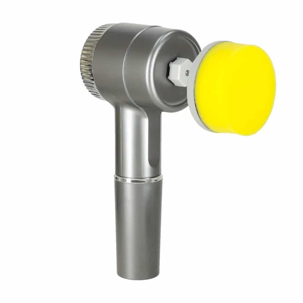 Perie electrica "5 in 1" cu 5 accesorii de curatare pentru baie, podea, rosturi faianta, piscina, cu afisaj cu LED si incarcare USB