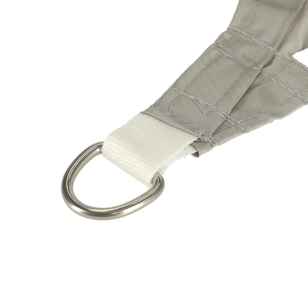 Umbrar de gradina triunghiular, impermeabil, culoare Gri, dimensiune 3 x 3 x 3 m