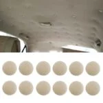 Set 12 clipsuri pentru reparatii tapiterie plafon auto, culoare Bej