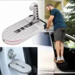 Treapta pliabila pentru inchizatoare usa autoturism cu ciocan pentru spart geamul