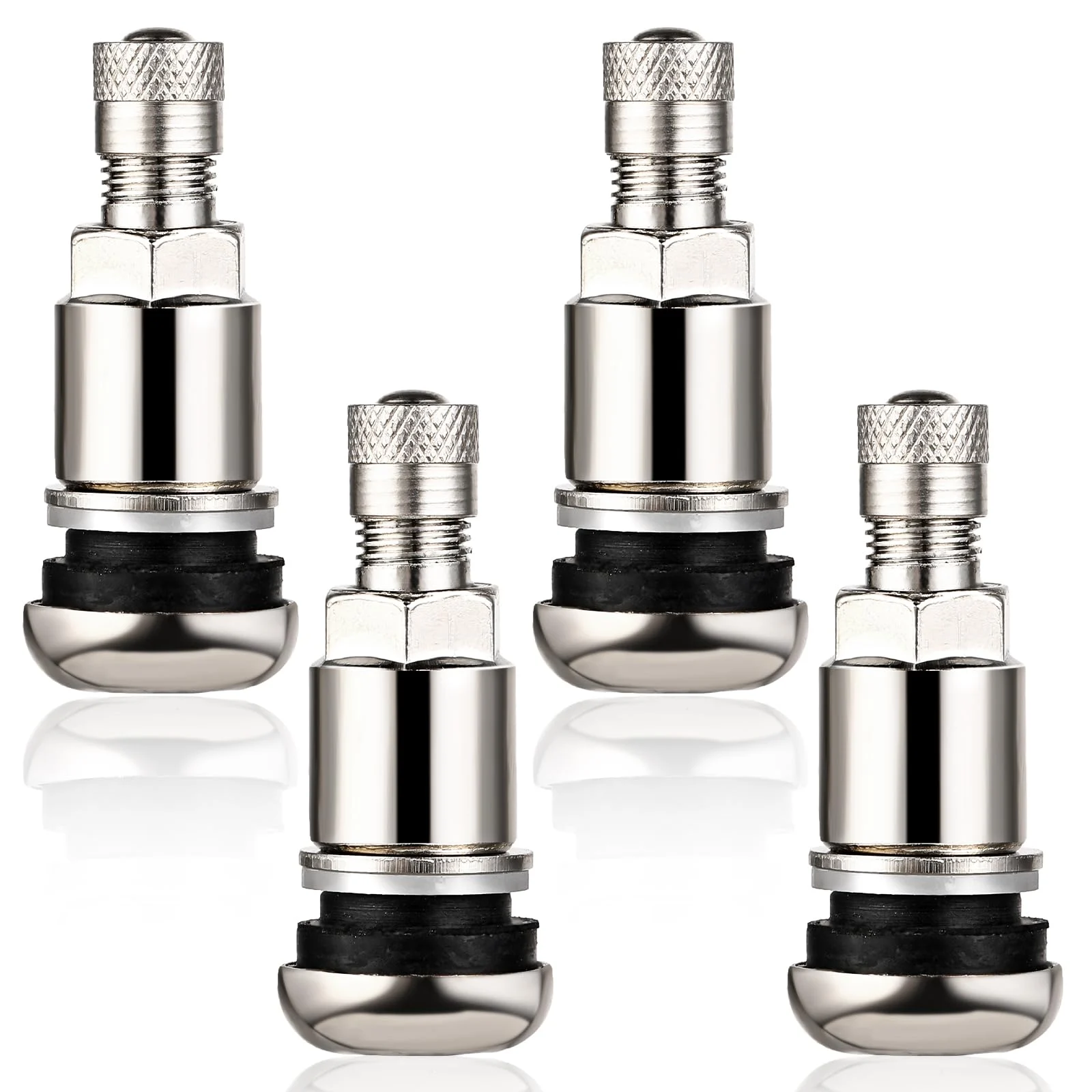 Set 4 buc. Valve Metalice, Premium, pentru Autoturisme sau Autoutilitare
