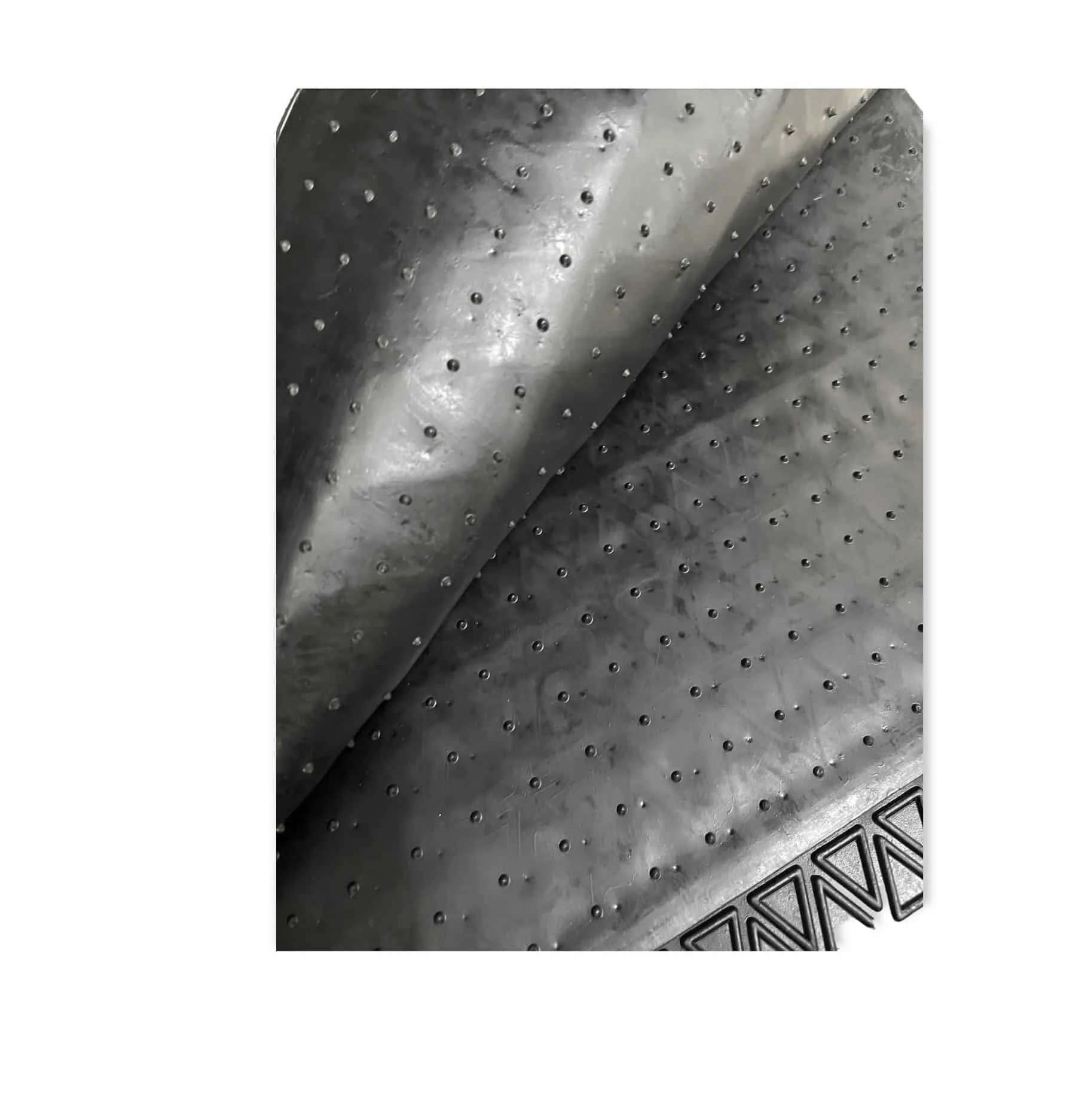 AVEX – Covorase Auto Universale, din cauciuc sintetic moale, culoare Neagra cu dunga Rosie