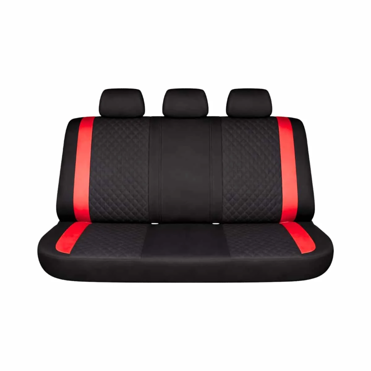 Set huse scaune auto Premium, model DIAMOND Racer, design Sportiv, universale, ergonomice, Piele Ecologica Matlasata, culoare…