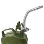 Palnie metalica detasabila pentru canistrele de 5L, 10L si 20L, fabricata din otel cu racord flexibil