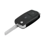 ​Carcasa Telecomanda Auto cu 2 butoane si lamela inclusa, compatibila Volkswagen, Skoda, Seat