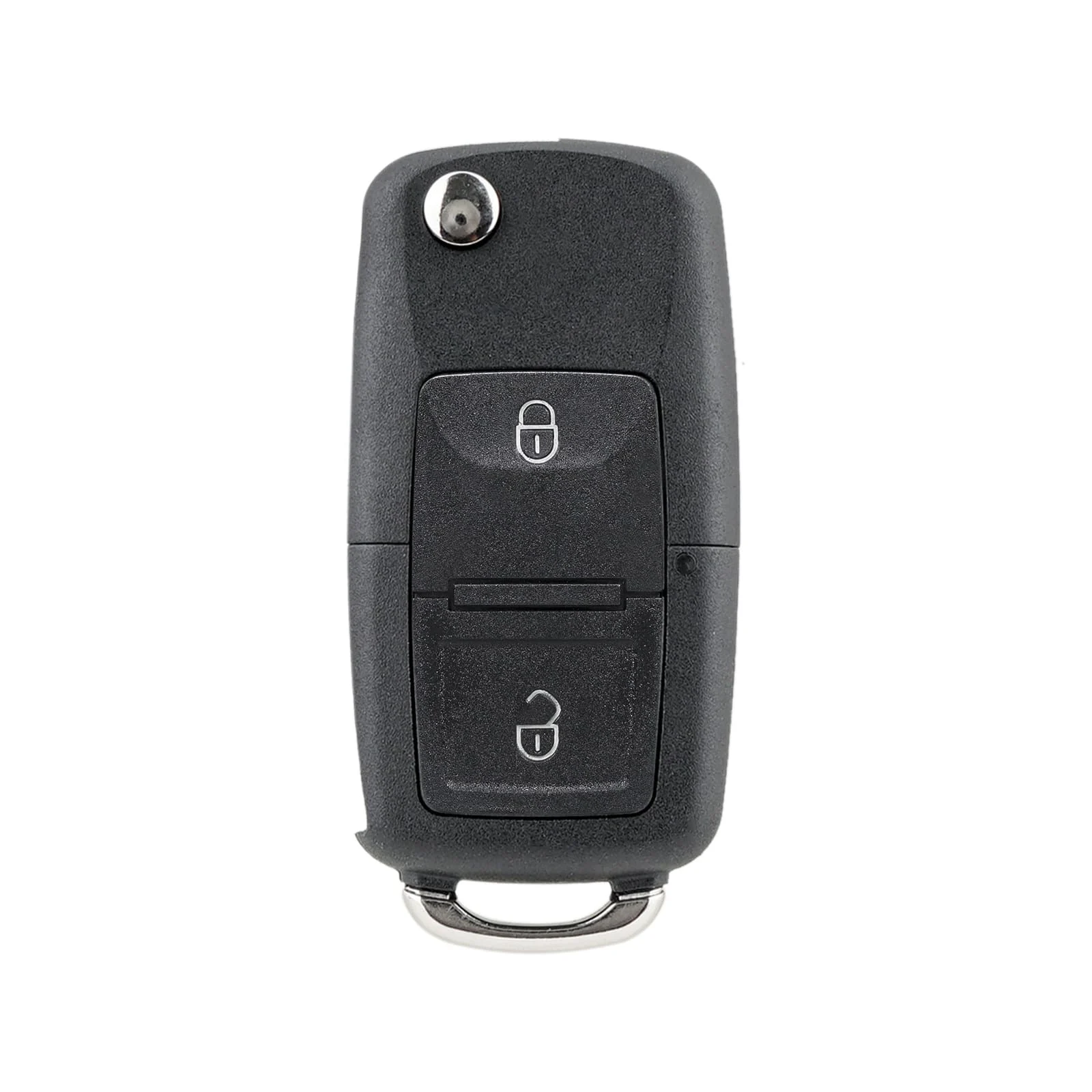 Carcasa Telecomanda Auto cu 2 butoane si lamela inclusa, compatibila Volkswagen, Skoda, Seat