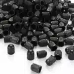 Set 100 buc. capace valva/ventil, material plastic, culoare Neagra, pentru Autoturisme, Camioane, Biciclete, Moto, ATV, Quad