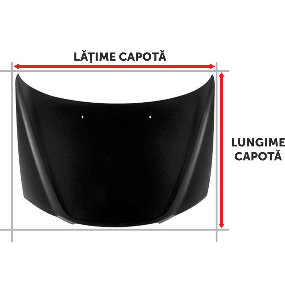 AVEX – Folie Capota Auto "Hood Art" rezistenta la exterior, marime M (165 x 120cm) Cod: AVX CAPOTA 004M