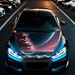 AVEX – Folie Capota Auto "Hood Art" rezistenta la exterior, marime S (150 x 110cm) Cod: AVX CAPOTA 023S