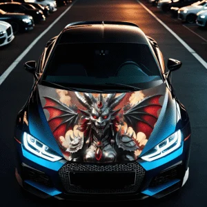 AVEX – Folie Capota Auto "Hood Art" rezistenta la exterior, marime S (150 x 110cm) Cod: AVX CAPOTA 027S