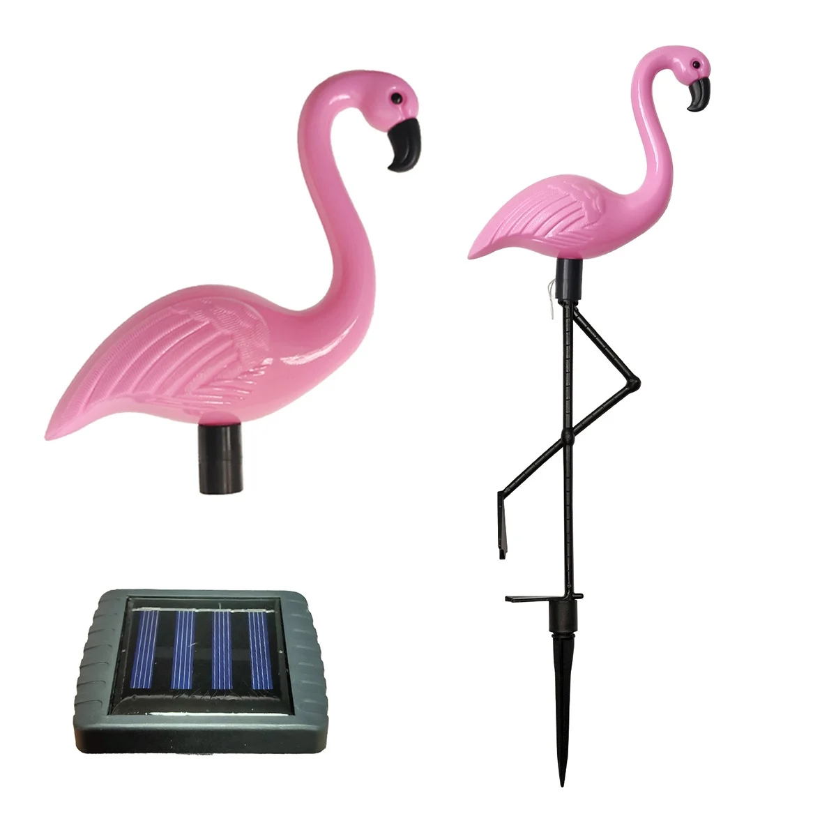 AVEX – Set 3 x Lampa Solara estetica exterioara de gradina model "Flamingo"