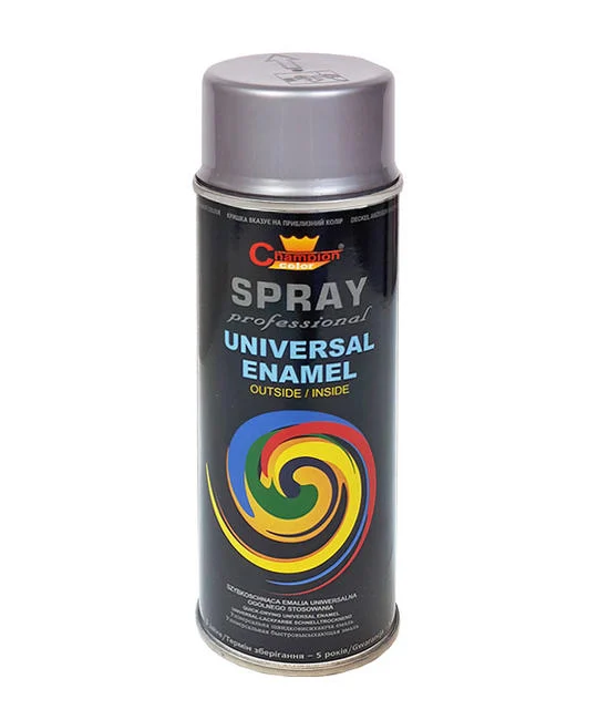 CHAMPION COLOR – Spray Vopsea 400ml Gri Deschis RAL7046 Champion Color