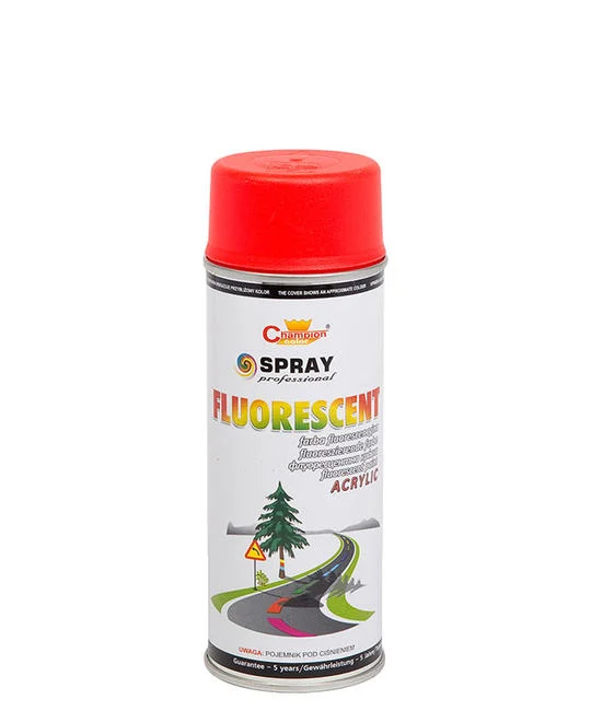 CHAMPION COLOR – Spray Vopsea Fluorescent 400ml Rosu Champion Color
