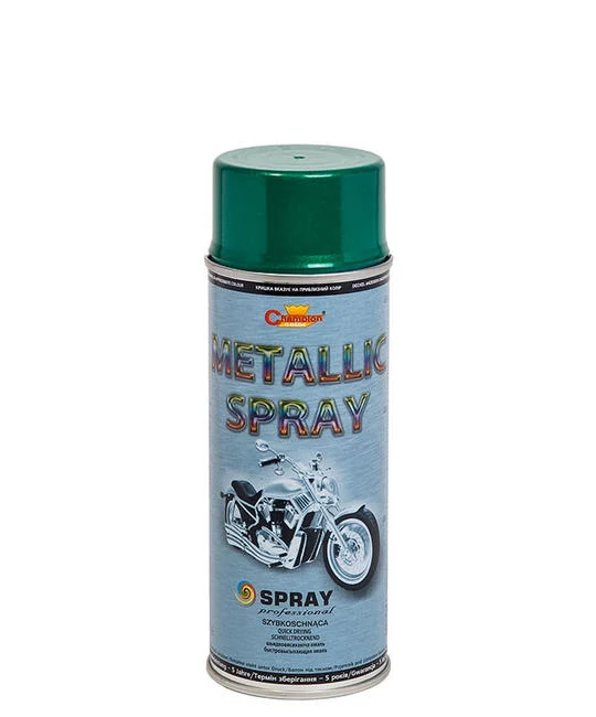 CHAMPION COLOR – Spray Vopsea 400ml Metalizat Acrilic Verde Champion Color