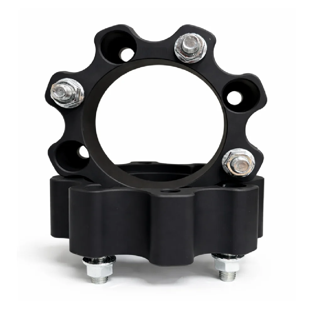 OEM – Set 2 buc. Distantiere Roti ATV din Aluminiu Forjat, grosime 50mm, distanta prezoane 4 x 136mm, gaura centrare 120mm, piulite…