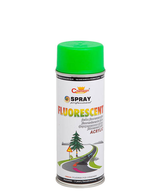 CHAMPION COLOR – Spray Vopsea Fluorescent 400ml Verde Champion Color