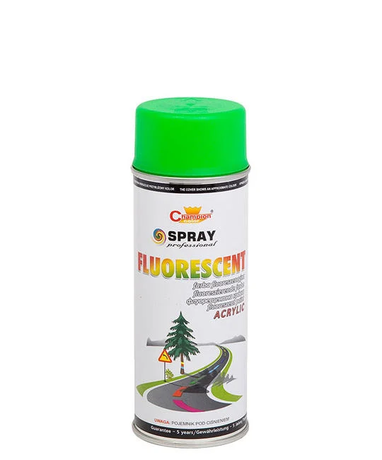 CHAMPION COLOR – Spray Vopsea Fluorescent 400ml Verde Champion Color