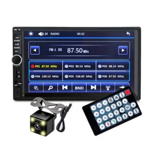 OEM – Player Video Auto dimensiune 2DIN, + Camera Marsarier INCLUSA, TouchScreen de 7 inch, 4 x 50W, model WDS 30 cu Bluetooth…